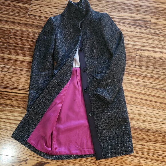 [EUC] H&M wool-blend fitted coat - Picture 3 of 8